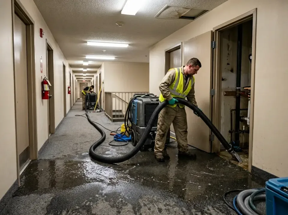 multi-unit-apartment-hallway-f-005 — frequently asked questions, Emergency Burst Pipe Water Extraction & Removal in Bay Hill…